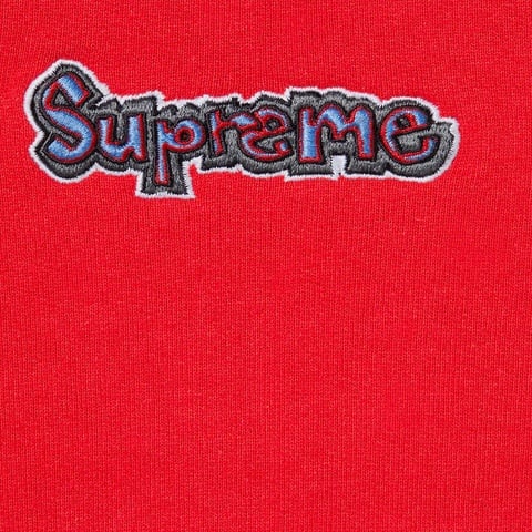 Supreme Gonz Logo Crewneck - Burnt Red