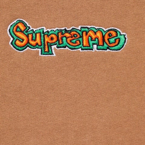 Supreme Gonz Logo Crewneck - Brown