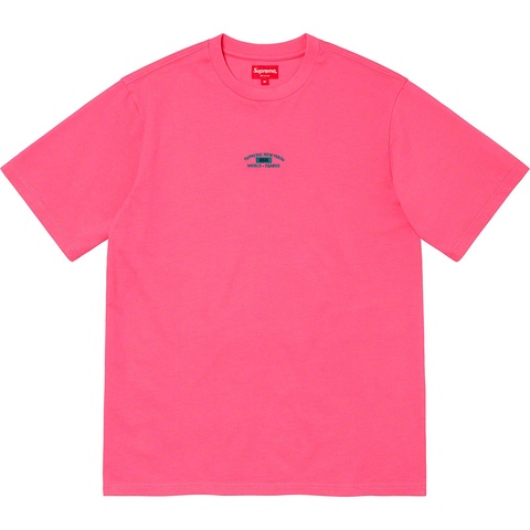 Supreme World Famous S/S Top - Bright Pink