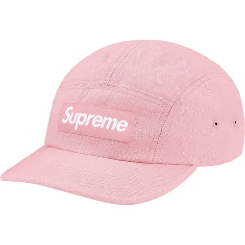 Supreme Linen Camp Cap - Dusty Purple