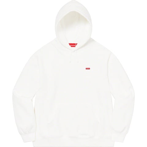 Supreme Small Box Hooded Sweatshirt - White