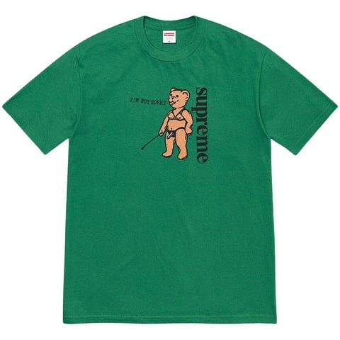 Supreme Not Sorry Tee - $38.00