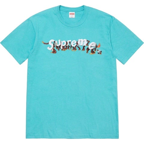 Supreme Apes Tee - Light Teal