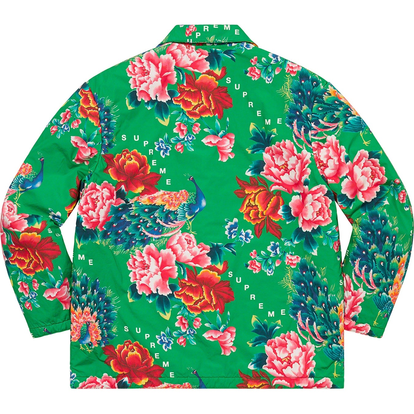 Supreme Peacock Jacket (SS21) - Bright Green - $198