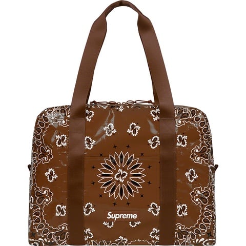 Supreme Bandana Tarp Small Duffle Bag新品 Bandana Tarp Small Duffle Bag - spring/summer 2021 - Supreme