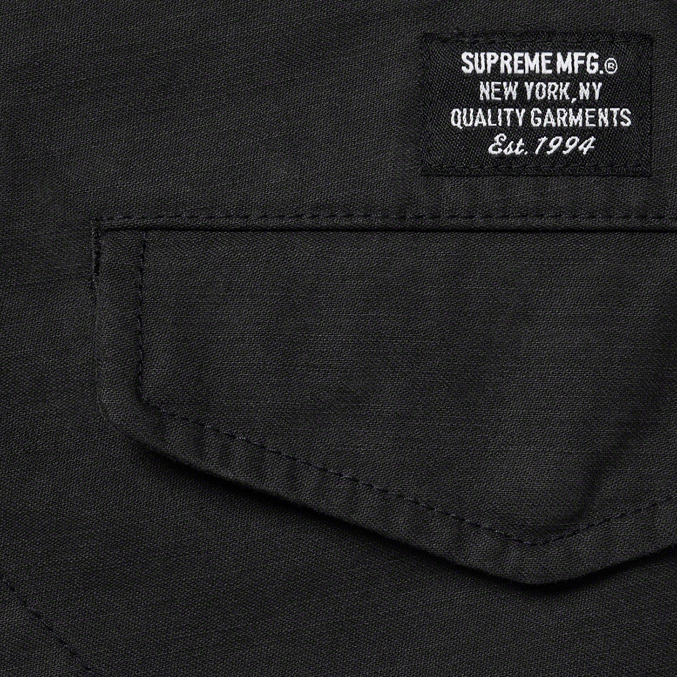 Supreme Cargo Pant (SS21) - Black - $158