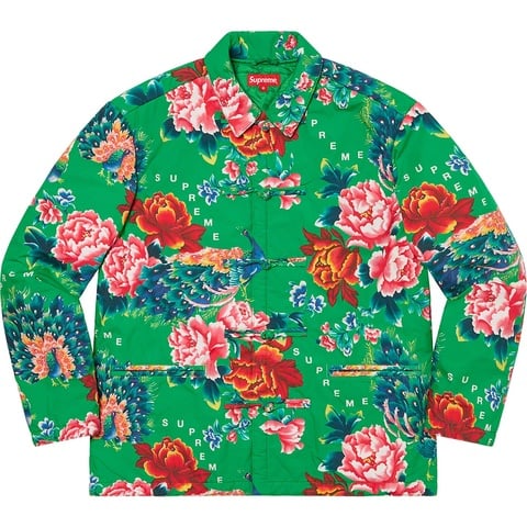 Supreme Peacock Jacket - Bright Green