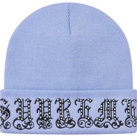 Old English Rhinestone Beanie - spring/summer 2021 - Supreme