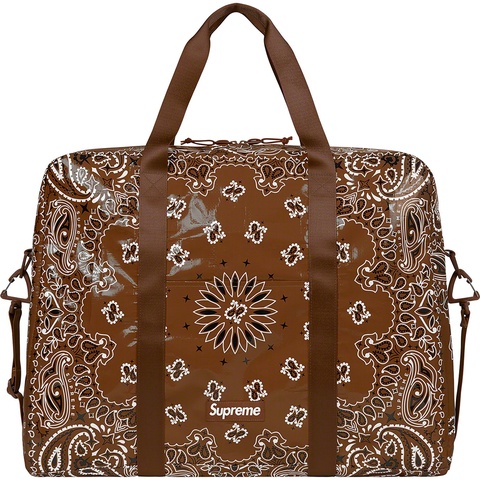 Bandana Tarp Large Duffle Bag - spring/summer 2021 - Supreme