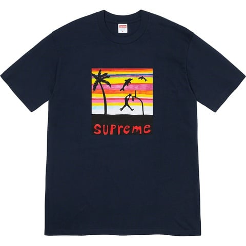 Supreme Dunk Tee - Navy
