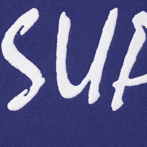 Supreme FTP Arc Hooded Sweatshirt - Washed Navy