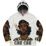 Supreme Che Hooded Zip Up Sweater (SS21) - White