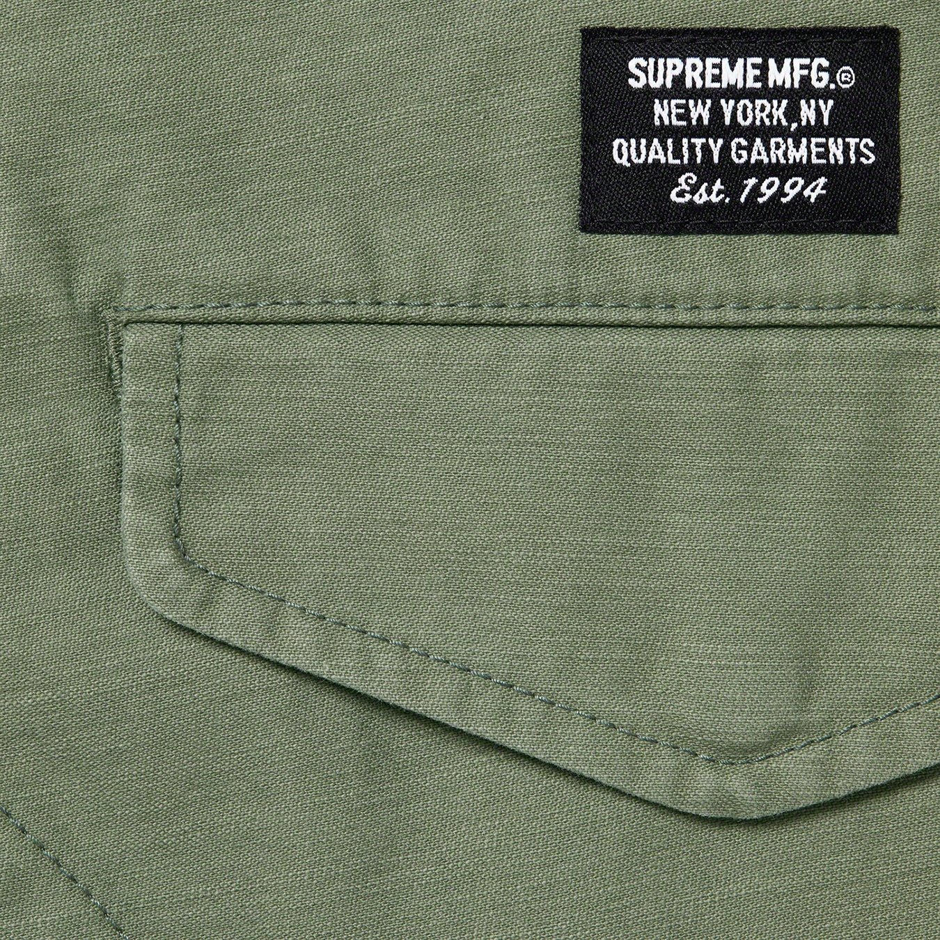 Supreme Cargo Pant (SS21) - Olive - $158