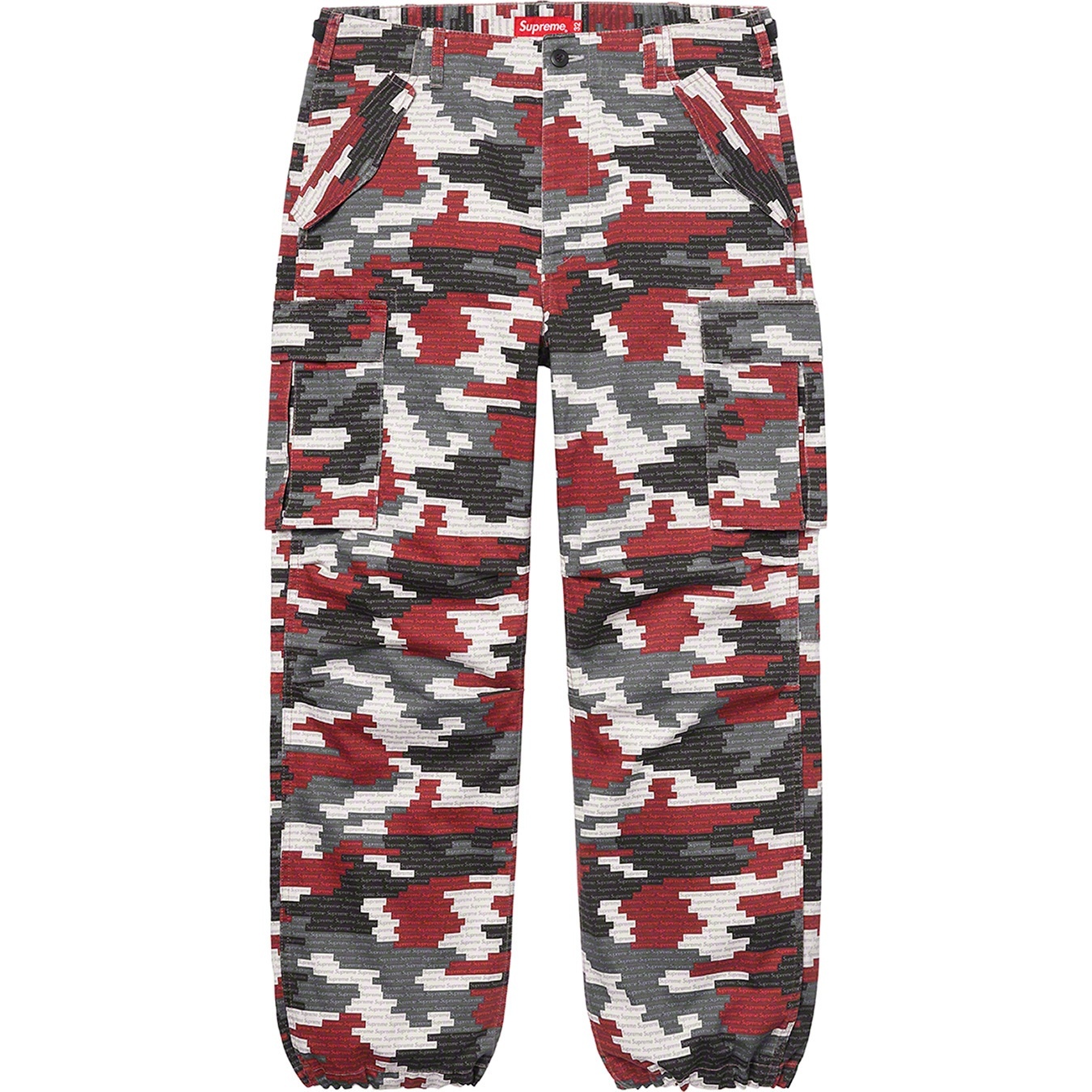 パンツ supreme cargo pant 21ss week8 red camo Supreme Cargo Pant (SS21) - $158