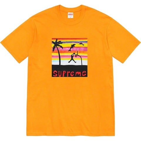 Supreme Dunk Tee - Bright Orange