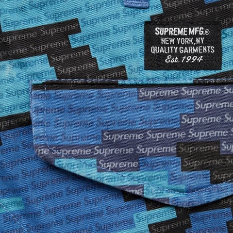 Supreme Cargo Pant - Blue Camo
