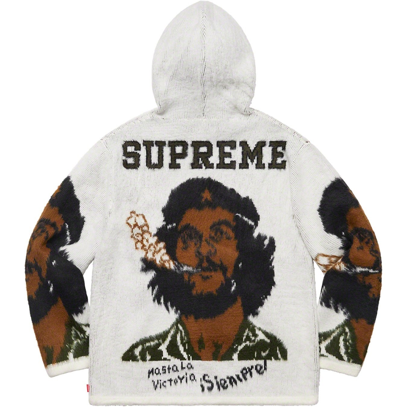 Supreme Che Hooded Zip Up Sweater (SS21) - White - $248