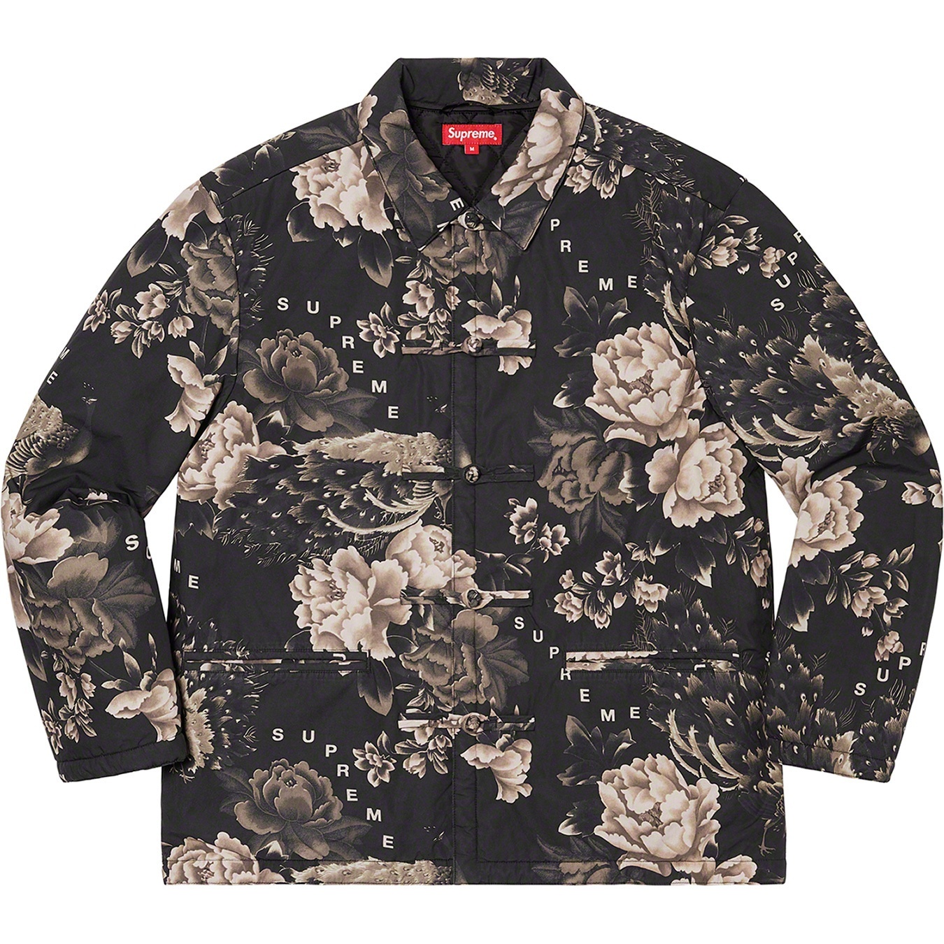 Supreme Peacock Jacket (SS21) - Black - $198