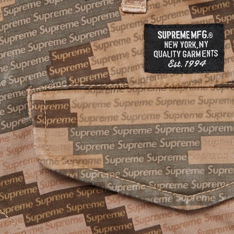 Supreme Cargo Pant - Tan Camo