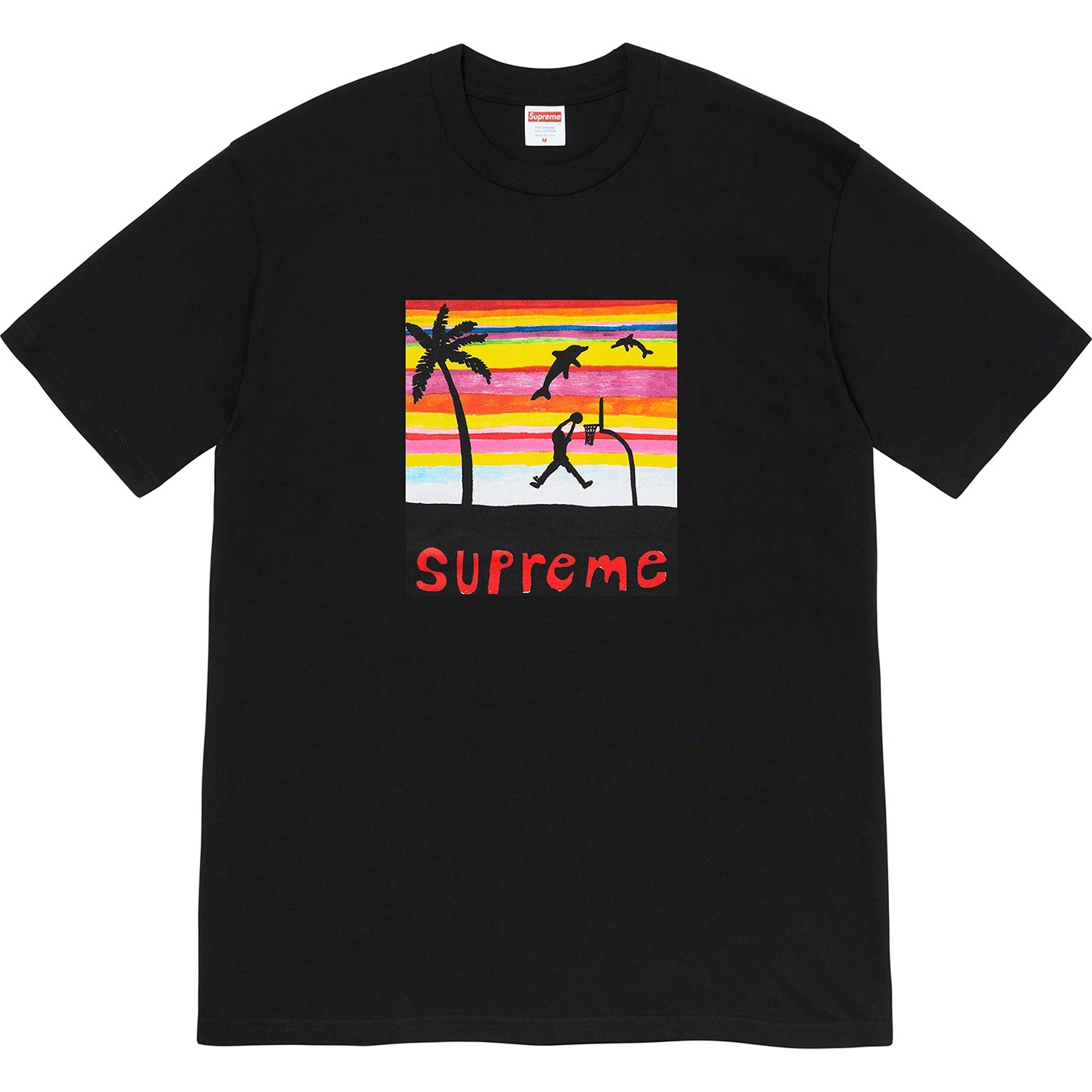 Supreme Dunk Tee (SS21) - Black - $38