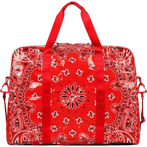 新品 21ss Supreme Bandana Large Duffle Bag Spring/Summer 2021 Preview – Supreme