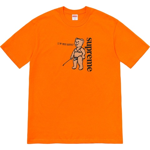 Not Sorry Tee - spring/summer 2021 - Supreme