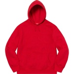 Supreme Embossed Logos Hooded Sweatshirt (SS21) - Red