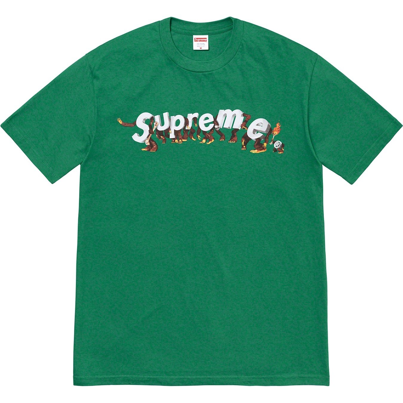 Supreme Apes Tee (SS21) - Light Pine - $38
