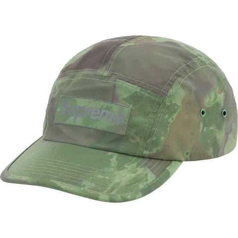 Supreme Reflective Dyed Camp Cap - Green