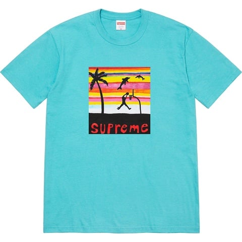 Supreme Dunk Tee - Light Teal