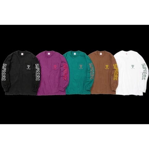 Supreme Supreme®/SOUTH2 WEST8 L/S Pocket Tee - Colorway