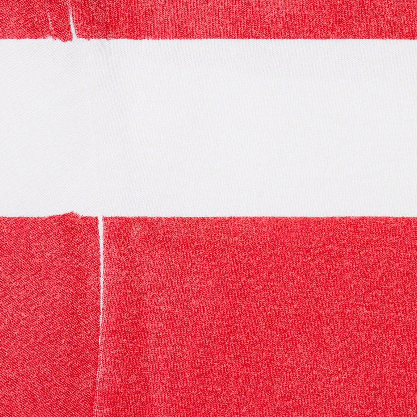 Supreme Printed Stripe S S Top (SS21) - Red - $88