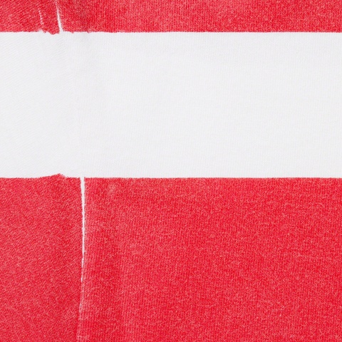 Supreme Printed Stripe S/S Top - Red