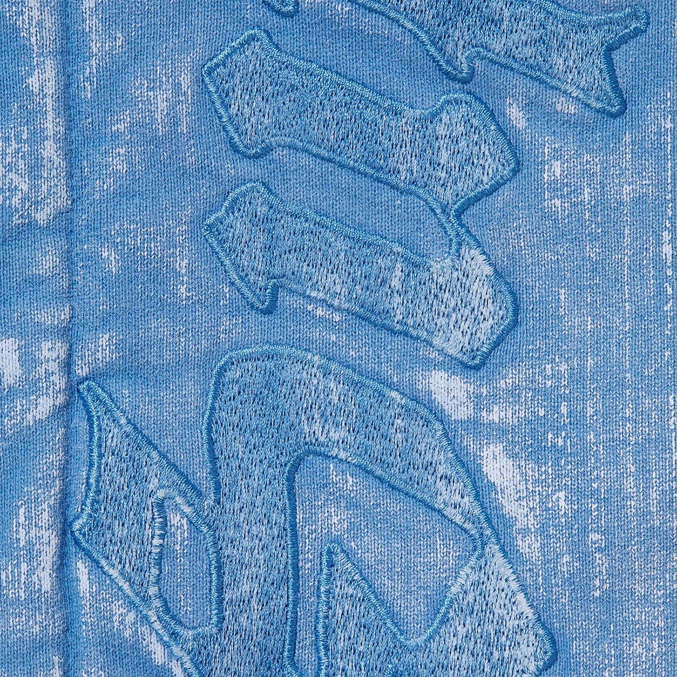 Supreme Brush Stroke Hooded Sweatshirt (SS21) - Pale Royal - $168