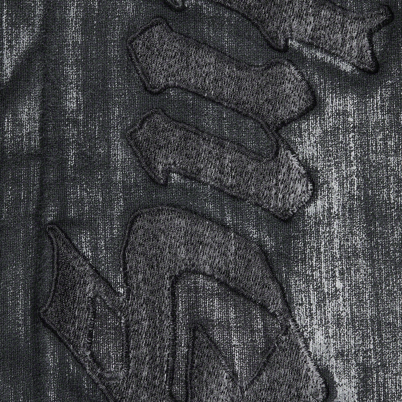 Supreme Brush Stroke Hooded Sweatshirt (SS21) - Black - $168