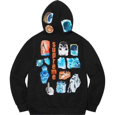 Supreme Invert Hooded Sweatshirt - Black