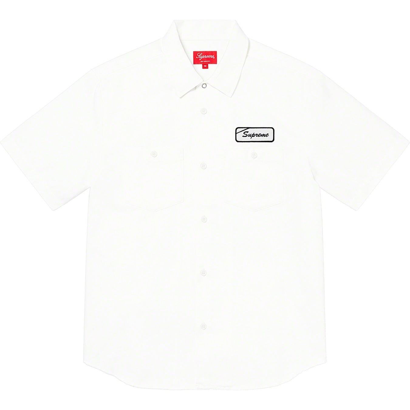 Supreme Dog S S Work Shirt (SS21) - White - $128
