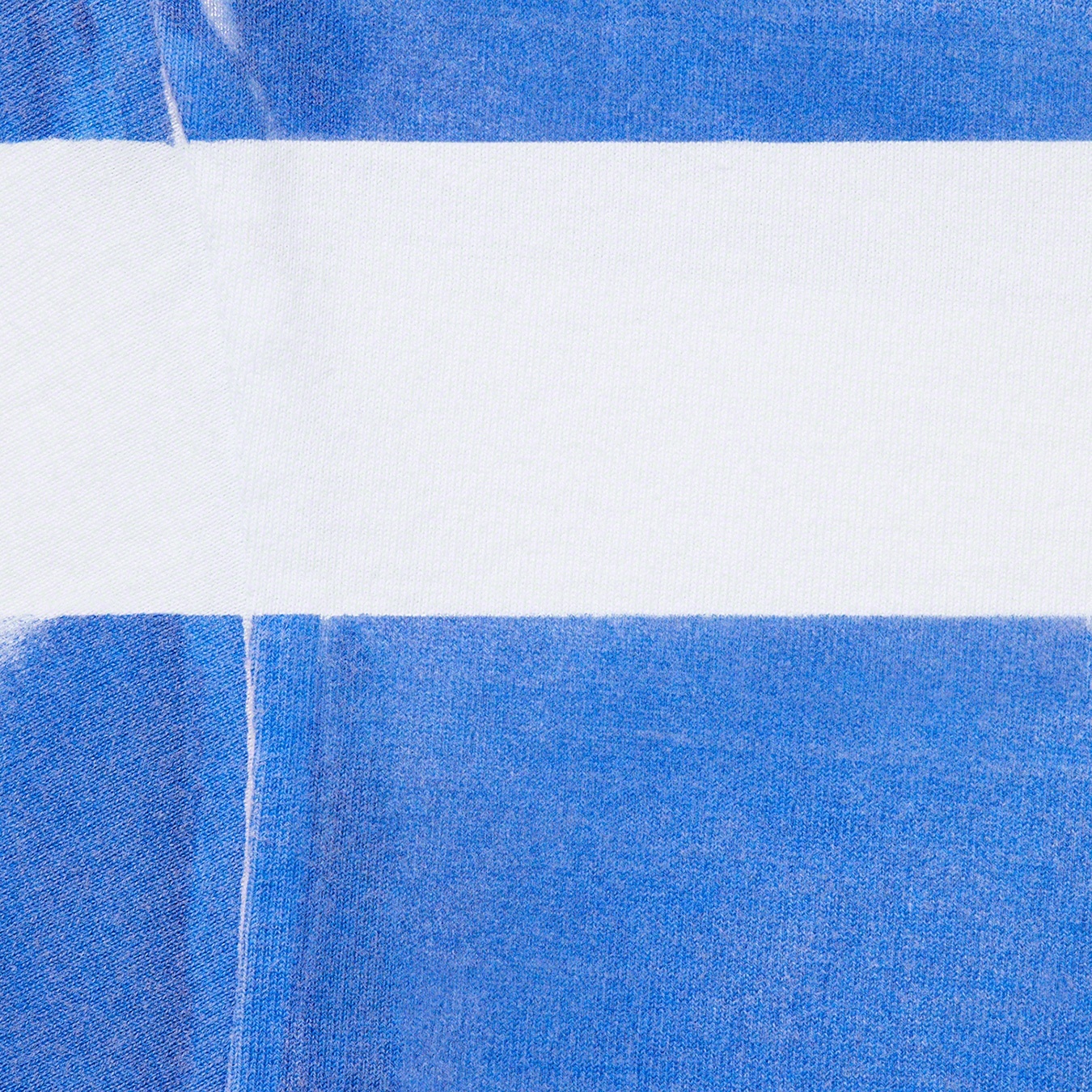 Supreme Printed Stripe S S Top (SS21) - Bright Blue - $88