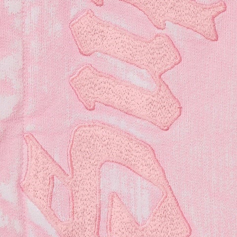 Supreme Brush Stroke Hooded Sweatshirt - Pink