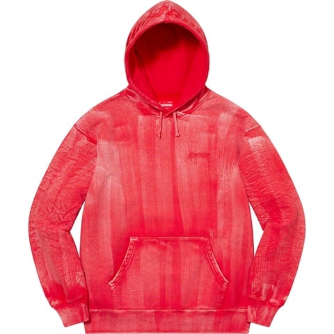 Brush Stroke Hooded Sweatshirt - Supreme