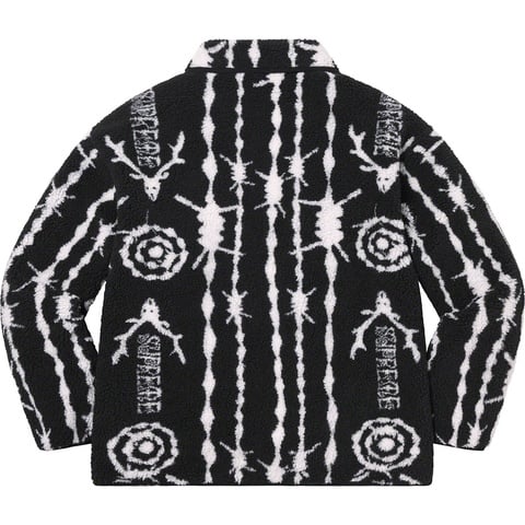 Supreme Supreme®/SOUTH2 WEST8 Fleece Jacket - Black