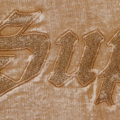 Supreme Brush Stroke Sweatshort - Dark Tan