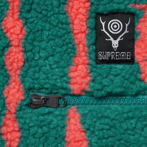 Supreme Supreme®/SOUTH2 WEST8 Fleece Jacket - Teal