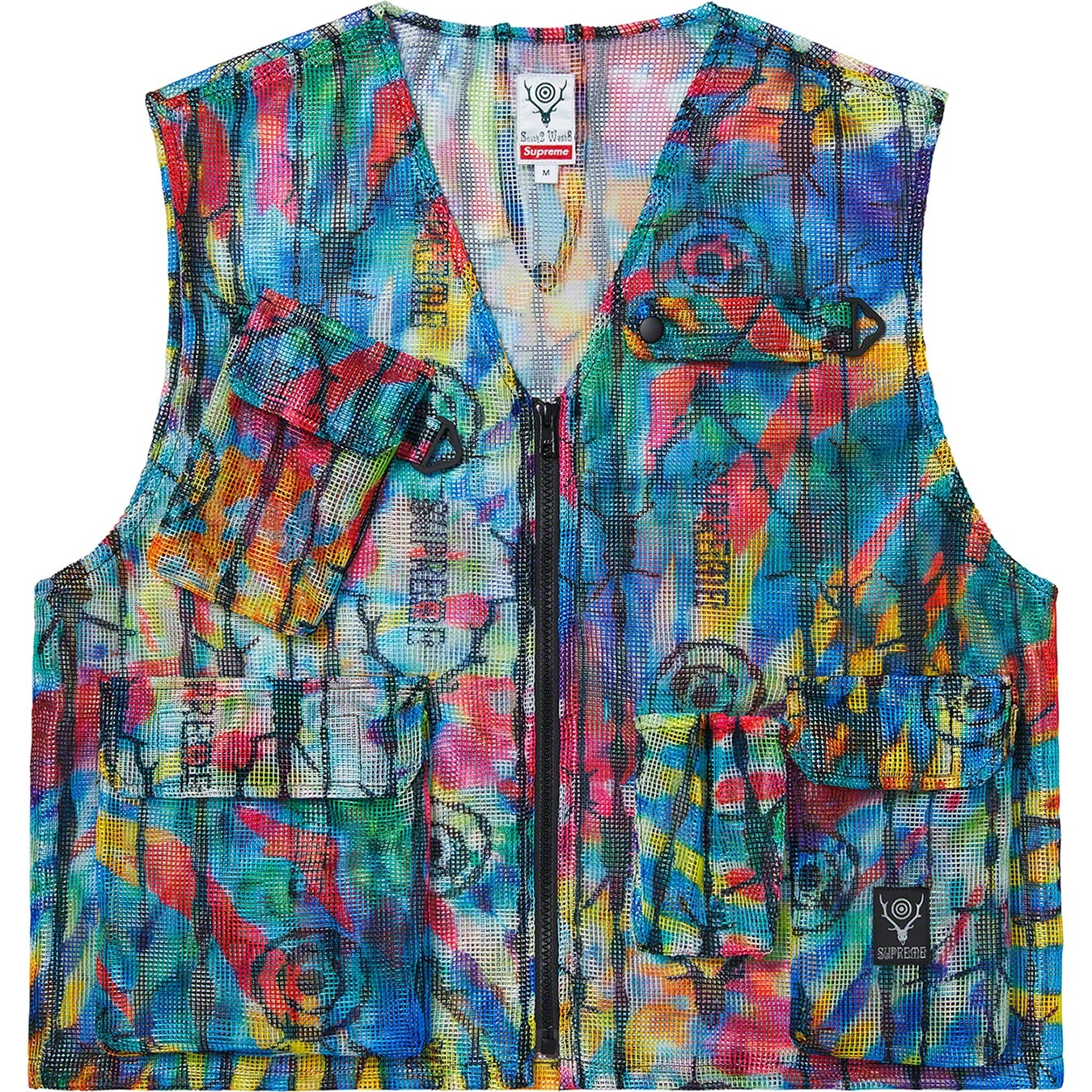 Supreme Supreme SOUTH2 WEST8 Bush Vest (SS21) - Multicolor - $218