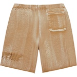 Supreme Brush Stroke Sweatshort (SS21) - Dark Tan