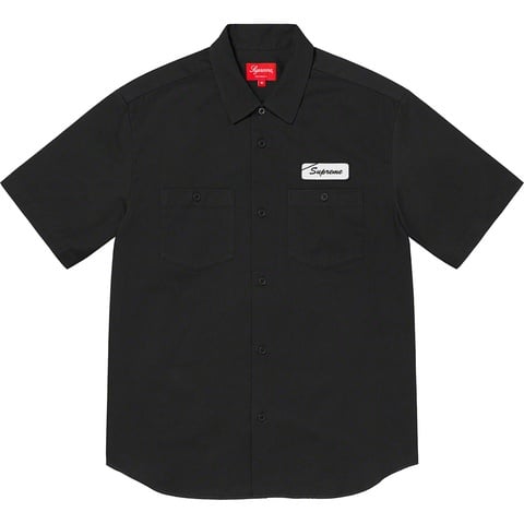 Supreme Dog S/S Work Shirt - Black
