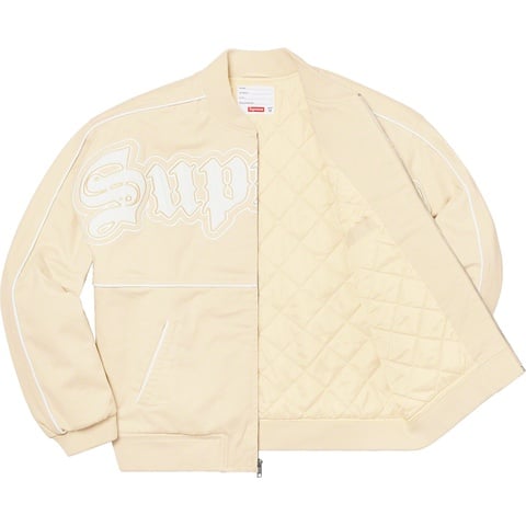 Twill Old English Varsity Jacket - Supreme