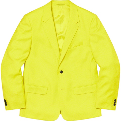 Supreme Wool Suit - Bright Yellow