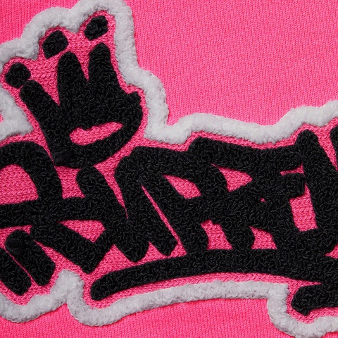 Supreme Handstyle Hooded Sweatshirt - Magenta