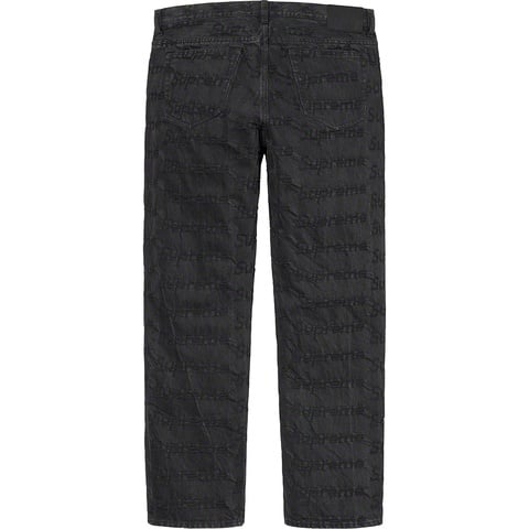 Frayed Logos Regular Jean - spring/summer 2021 - Supreme